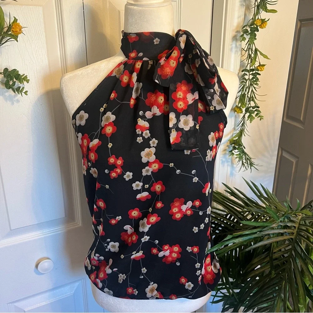 Sweet Pea for NY & Co by Stacy Frati Halter Blouse - Picture 2 of 10